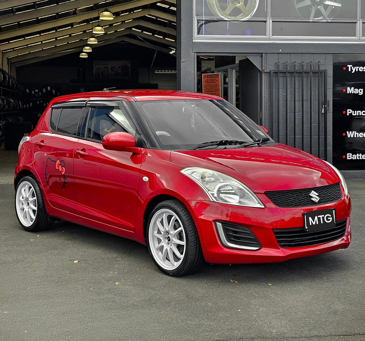Suzuki Swift on BGW JD-10