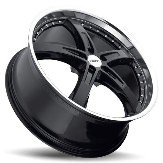 TSW JARAMA Gloss Black w/Machined Lip