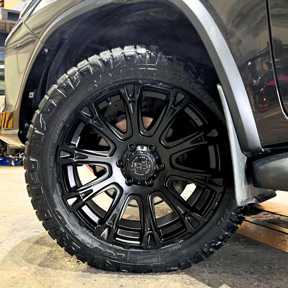 Toyota Fortuner (2024) on Black Rhino Diamondback