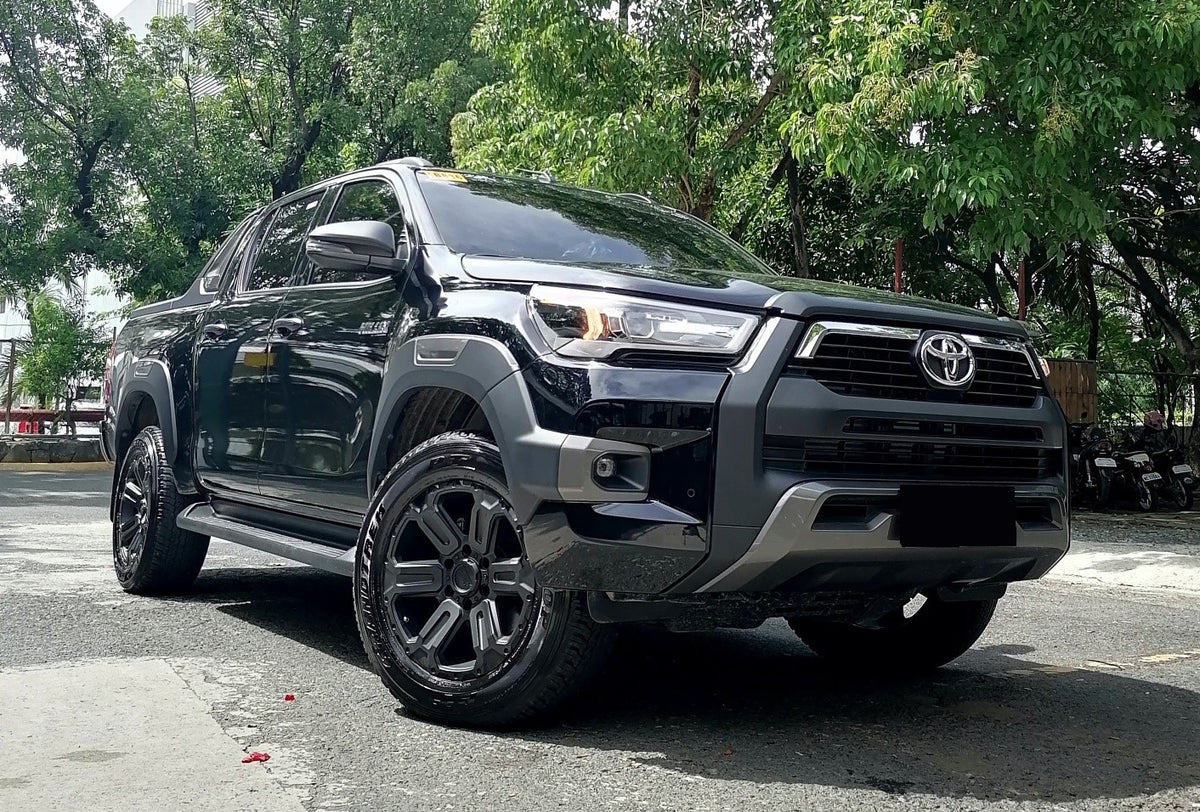 Toyota Hilux on Black Rhino Wanaka