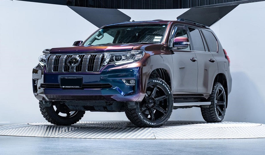 Toyota Land Cruiser Prado (2017) on Covert RV2 with Delium Terra Raider MT