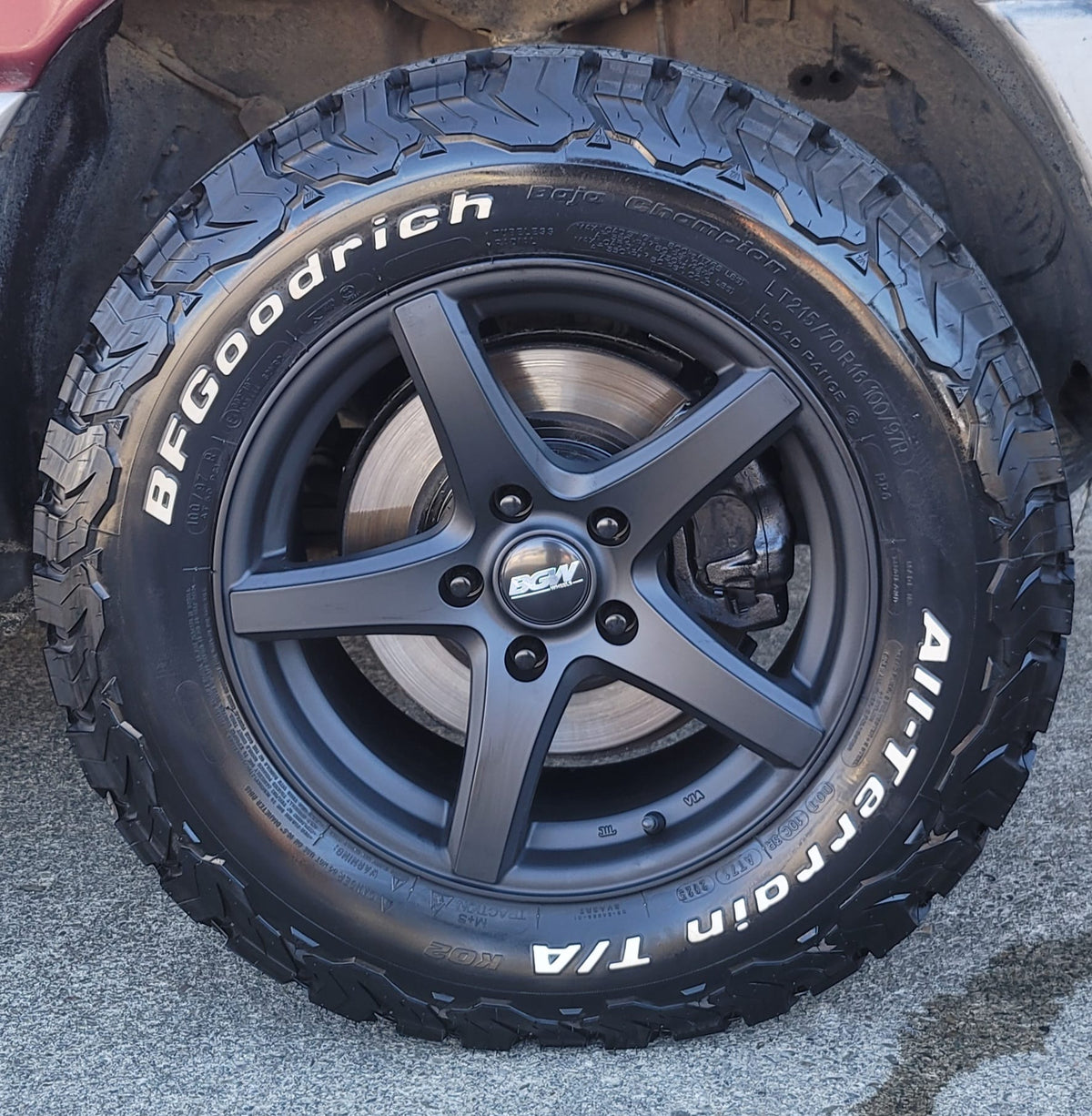 Toyota RAV4 on BGW Apex