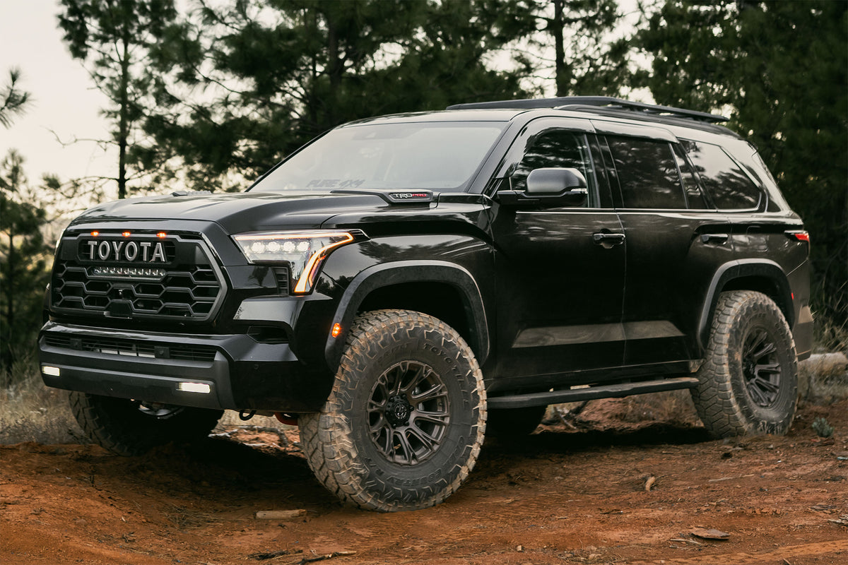 Toyota Sequoia (2024) on Black Rhino Diamondback
