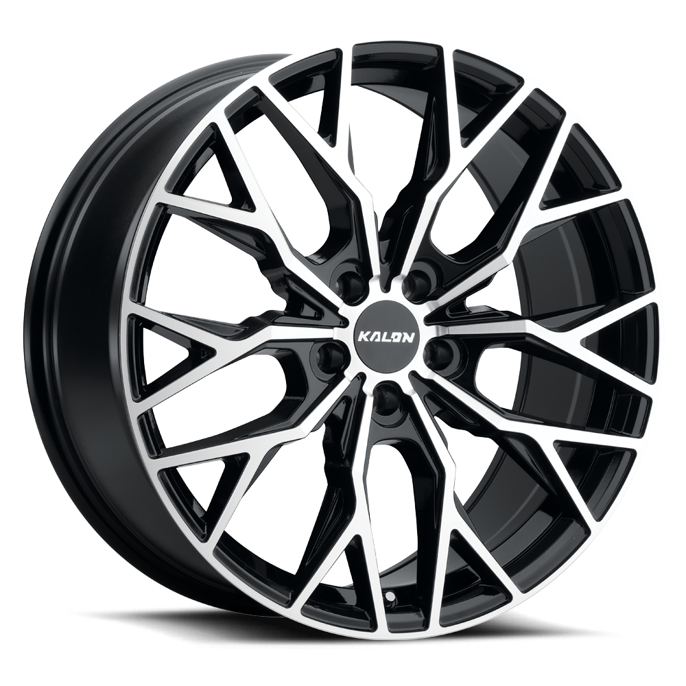 KALON WHEELS 103 — GLOSS BLACK/MACHINED FACE