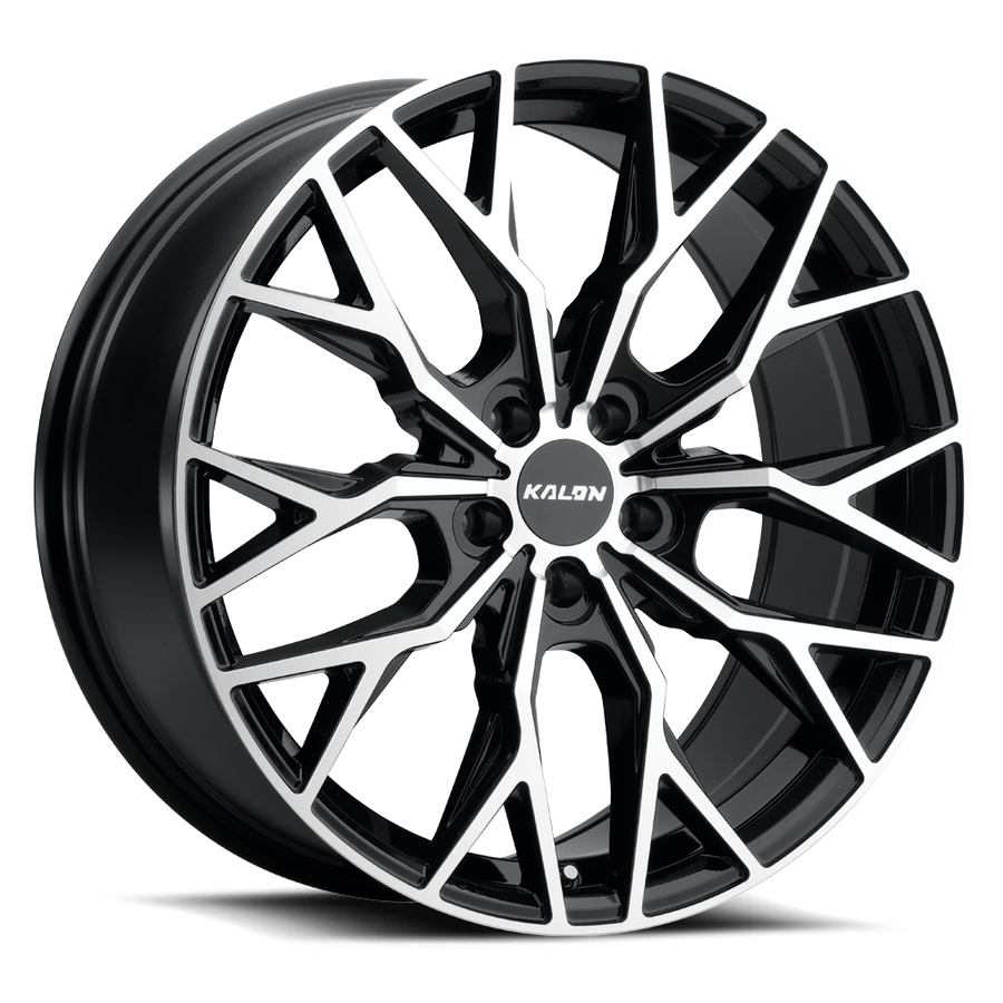 KALON WHEELS 103 — GLOSS BLACK/MACHINED FACE