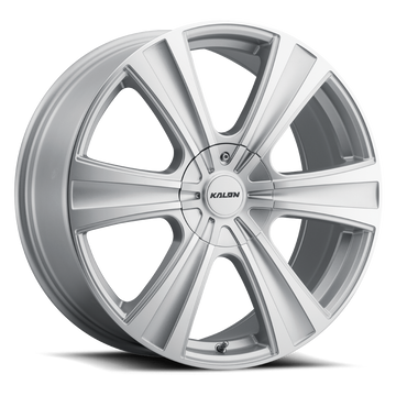 KALON WHEELS 205 — SATIN SILVER/MACHINED FACE