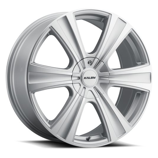 KALON WHEELS 205 — SATIN SILVER/MACHINED FACE
