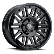 THRET OFF-ROAD 701 STORM — GLOSS BLACK/MILLED