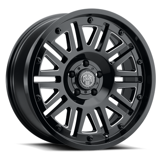 THRET OFF-ROAD 701 — GLOSS BLACK/MILLED
