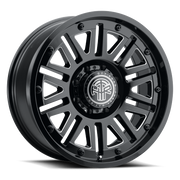 THRET OFF-ROAD 701 STORM — GLOSS BLACK/MILLED