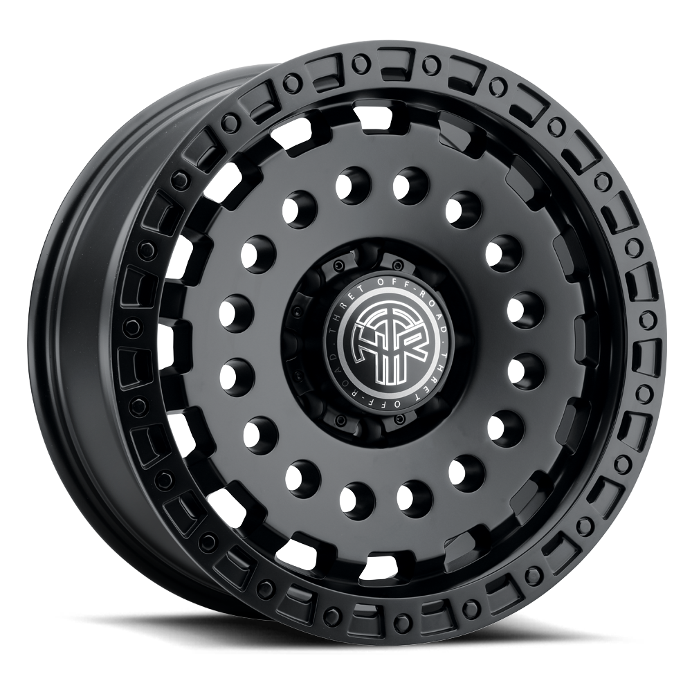 THRET OFF-ROAD 702 FIREWALL — SATIN BLACK 8-LUG