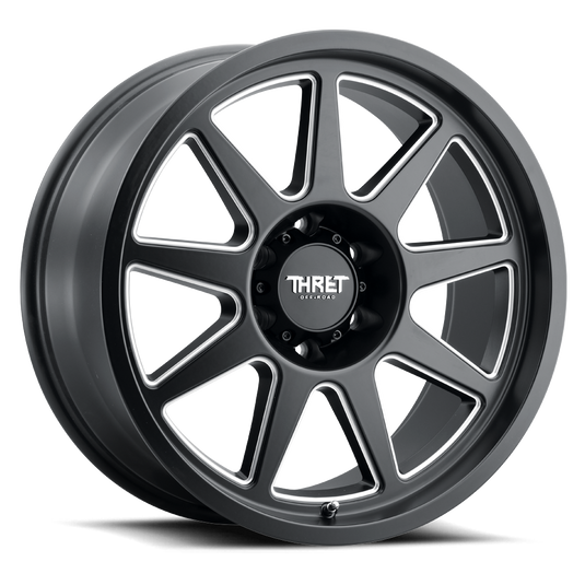 THRET OFF-ROAD 705 FLOOD — SATIN BLACK/MILLED