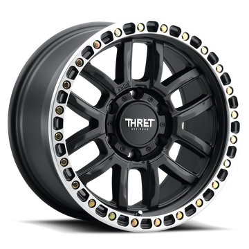 THRET OFF-ROAD 707 — MATTE BLACK/MACHINE RING