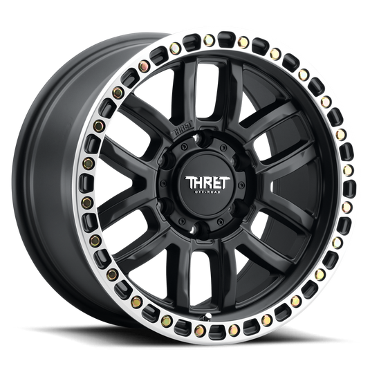 THRET OFF-ROAD 707 — MATTE BLACK/MACHINE RING