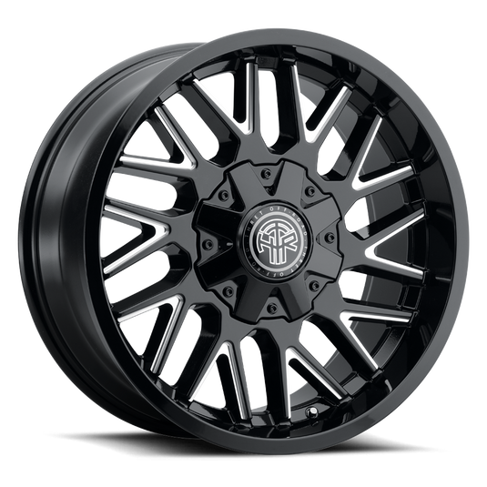 THRET OFF-ROAD 803 — GLOSS BLACK/MILLED