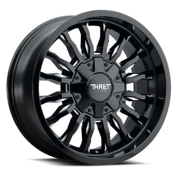 THRET OFF-ROAD 808 GAMMA — GLOSS BLACK/MILLED