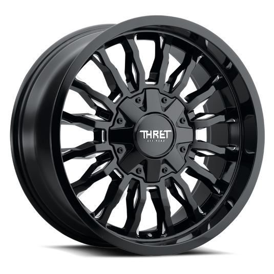 THRET OFF-ROAD 808 — GLOSS BLACK/MILLED