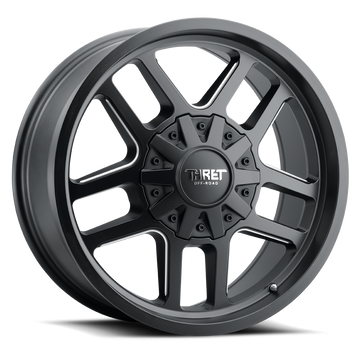THRET OFF-ROAD 809 RADAR — SATIN BLACK/MILLED