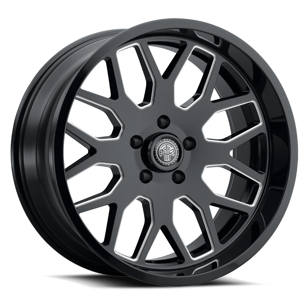 THRET OFF-ROAD 901 MONARCH — GLOSS BLACK/MILLED