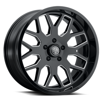 THRET OFF-ROAD 901 MONARCH — GLOSS BLACK/MILLED