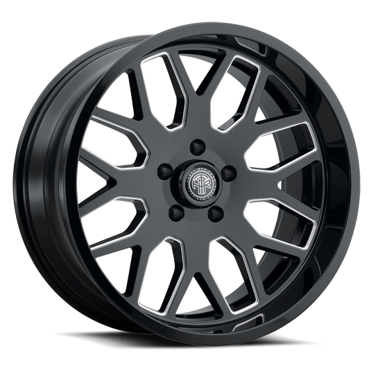 THRET OFF-ROAD 901 — GLOSS BLACK/MILLED