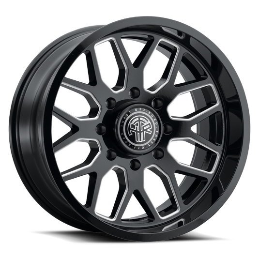 THRET OFF-ROAD 901 MONARCH — GLOSS BLACK/MILLED