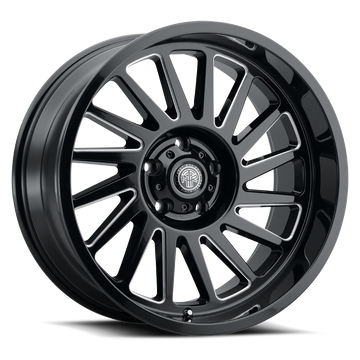 THRET OFF-ROAD 902 OMEGA — GLOSS BLACK/MILLED