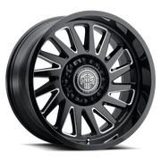 THRET OFF-ROAD 902 OMEGA — GLOSS BLACK/MILLED