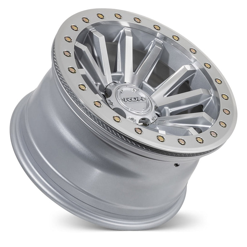 Load image into Gallery viewer, ROH Alloy Wheels ZULLO Silver w/Machined Face
