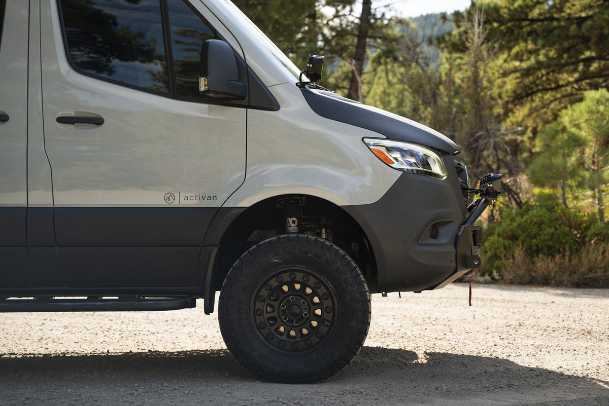 Mercedes Benz Sprinter (2023) on Black Rhino Outback