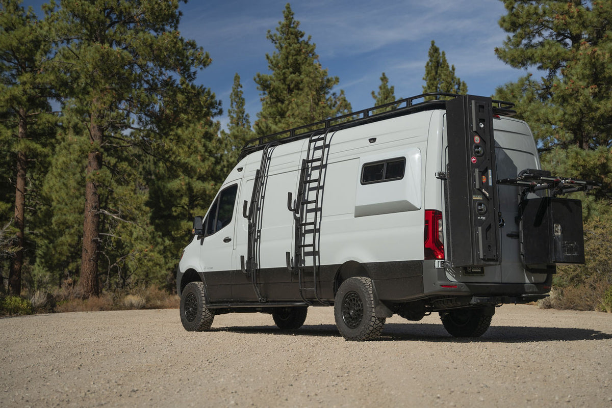 Mercedes Benz Sprinter (2023) on Black Rhino Outback
