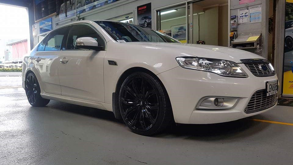 Ford Falcon on BGW Black Widow