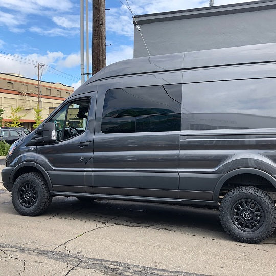 Ford Transit on Black Rhino Havasu