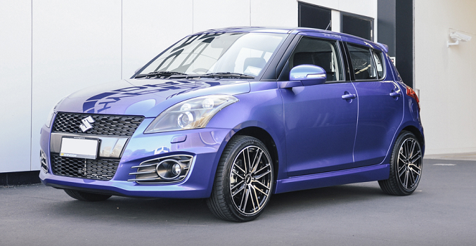 Suzuki Swift on BGW Maze