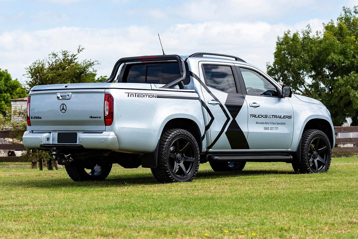 Mercedes X-Class on BGW Cartel with AMP Tyres