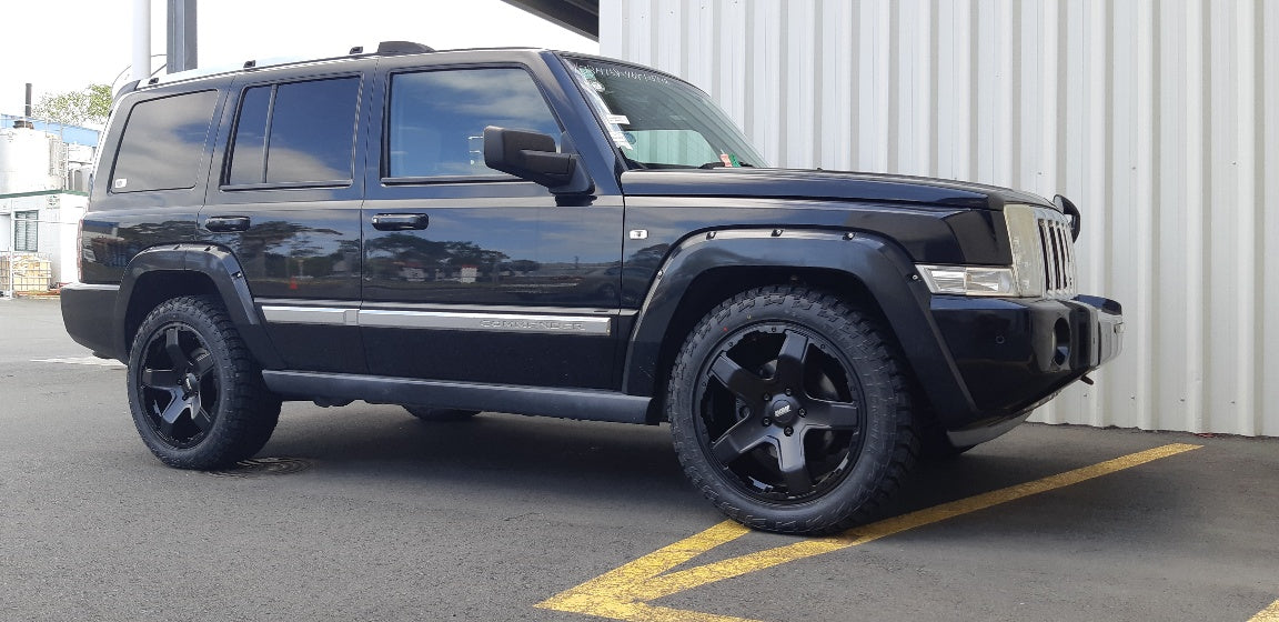 Jeep Commander on BGW Vice with Delium AT Tyres