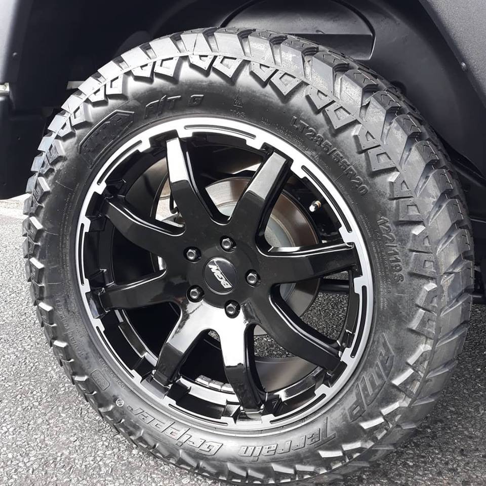 Jeep Wrangler on BGW Motion