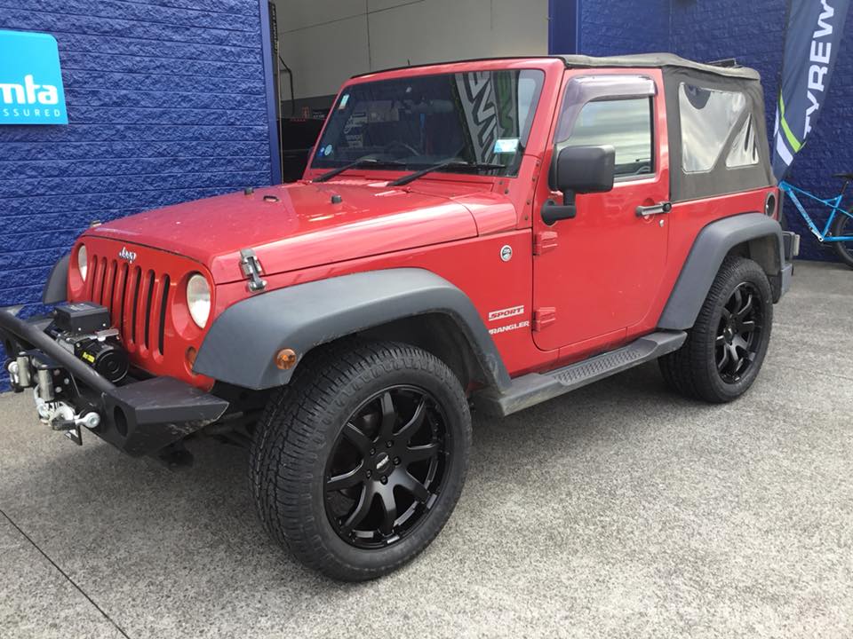 Jeep Wrangler on BGW Motion