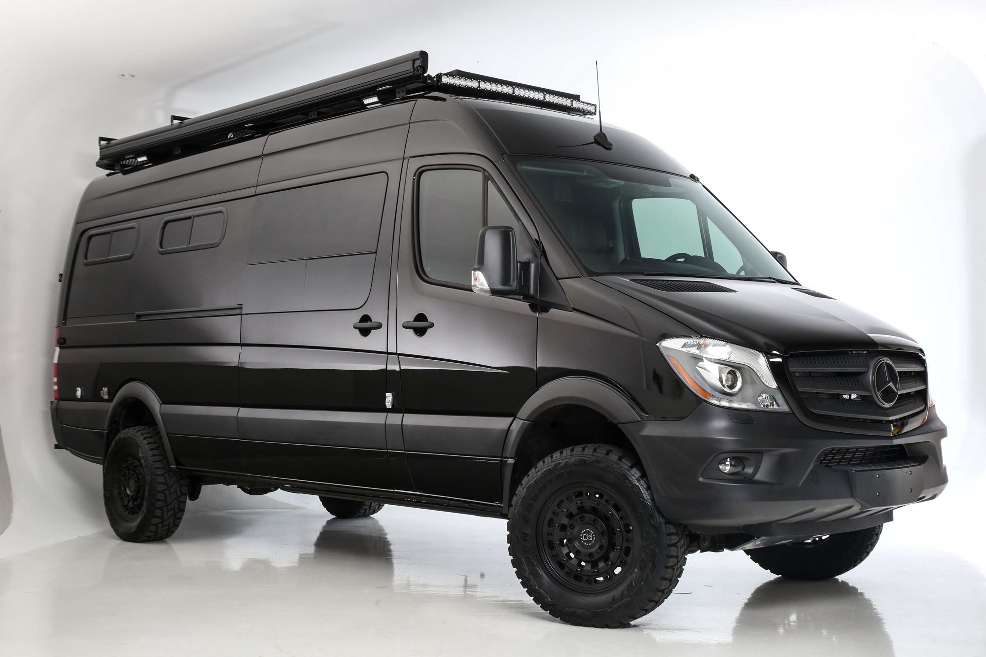 Mercedes Sprinter on Black Rhino Arsenal