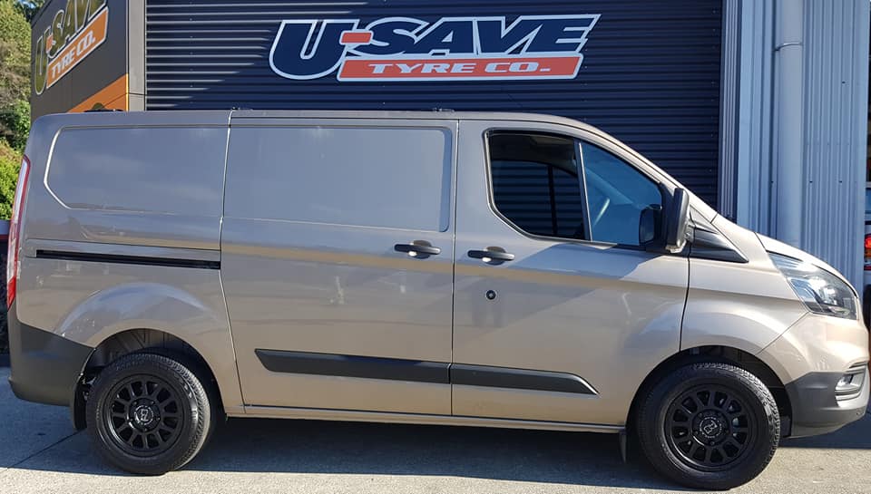 Ford Transit on Black Rhino Havasu