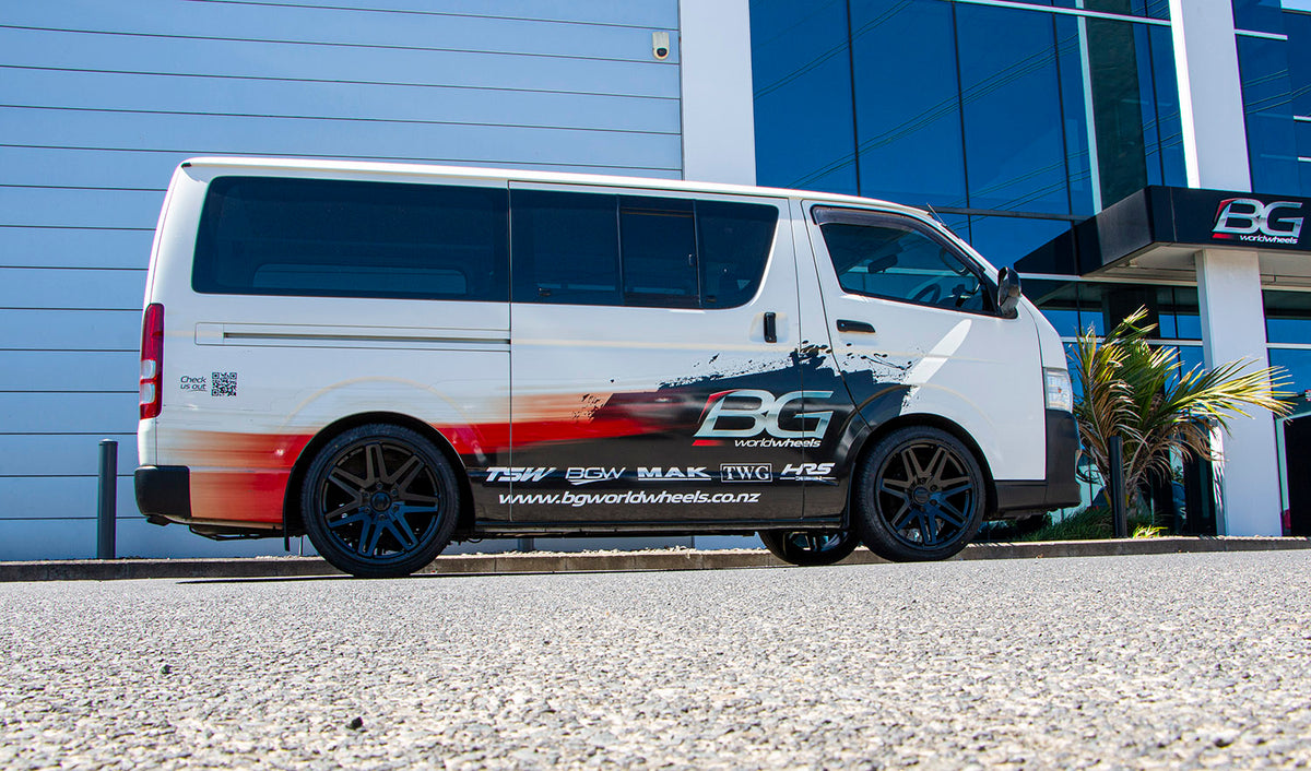 Toyota Hiace on BGW Capone