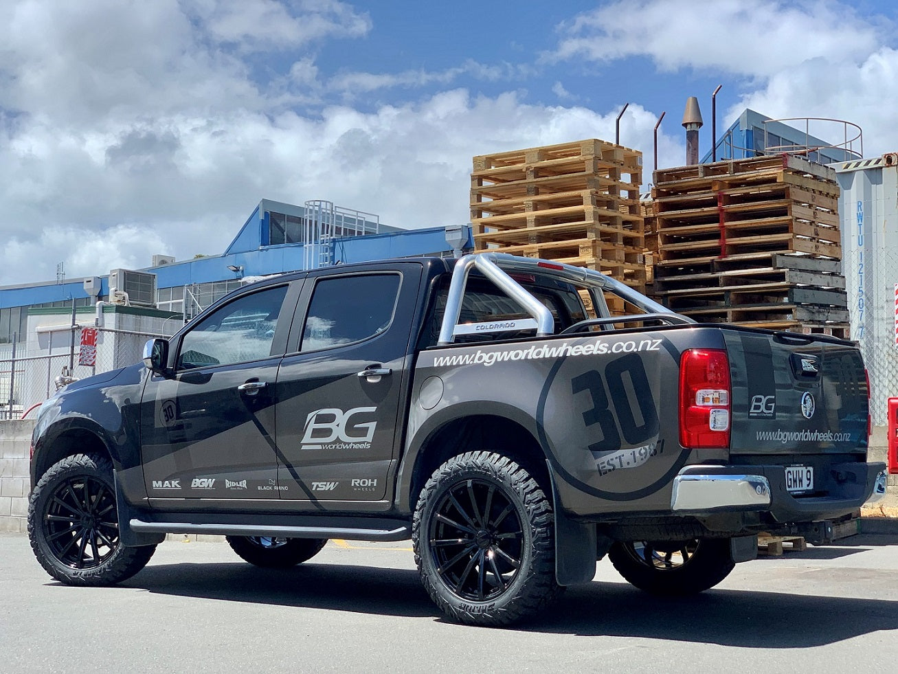 Holden Colorado on BGW Blast w Delium Terra Raider
