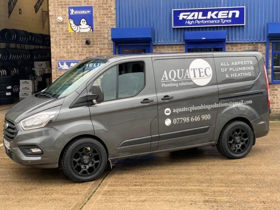 Ford Transit on Black Rhino Overland