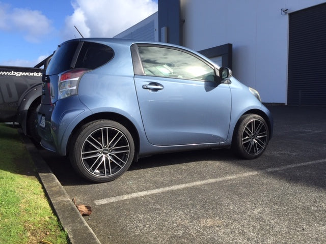 Toyota iQ on BGW Maze