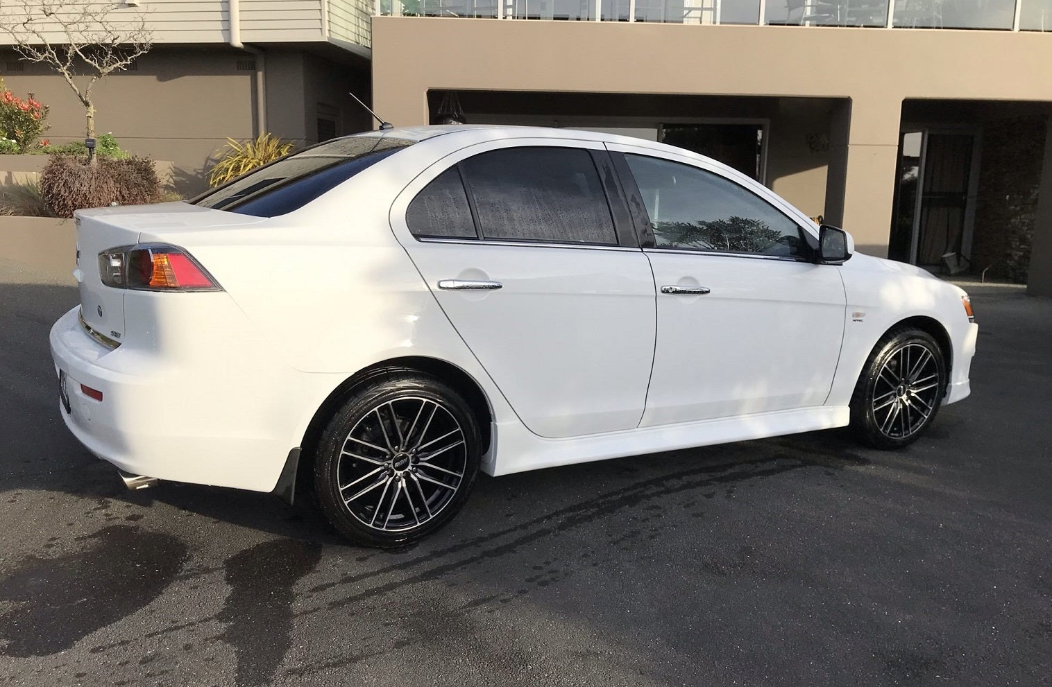 Mitsubishi Lancer on BGW Maze