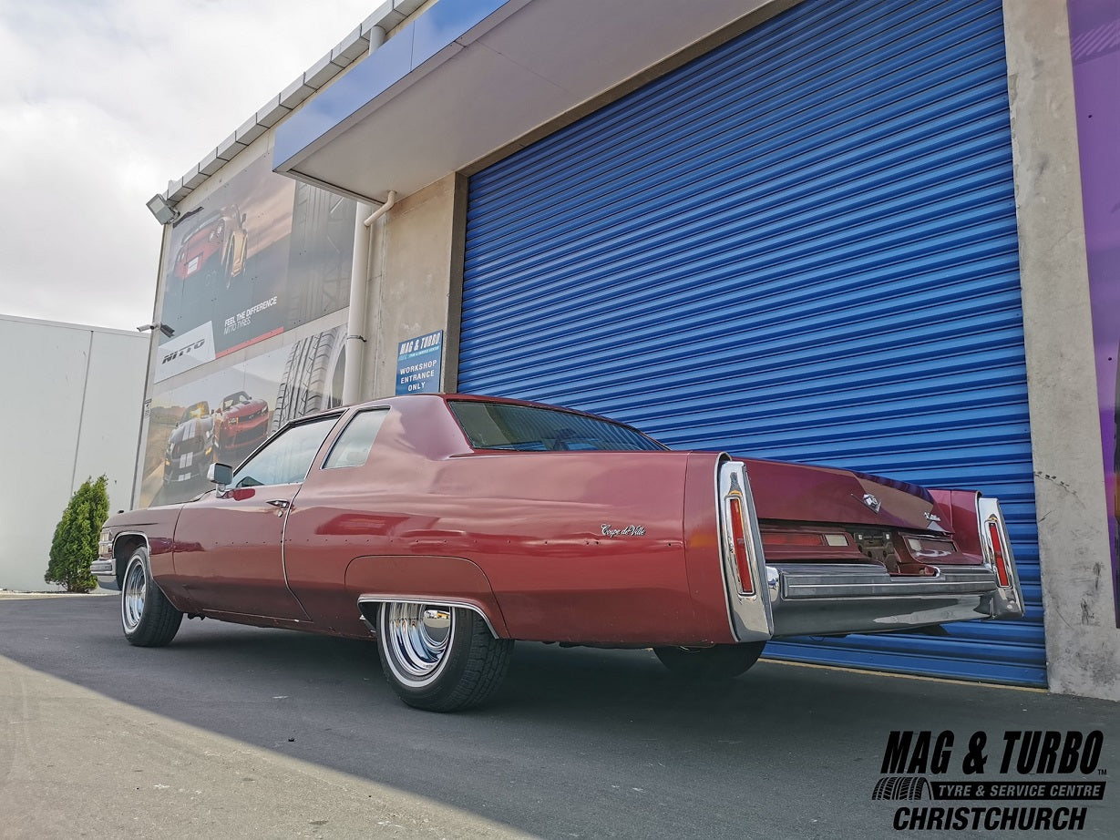 Cadillac Coupe DeVille on Cragar Smoothies