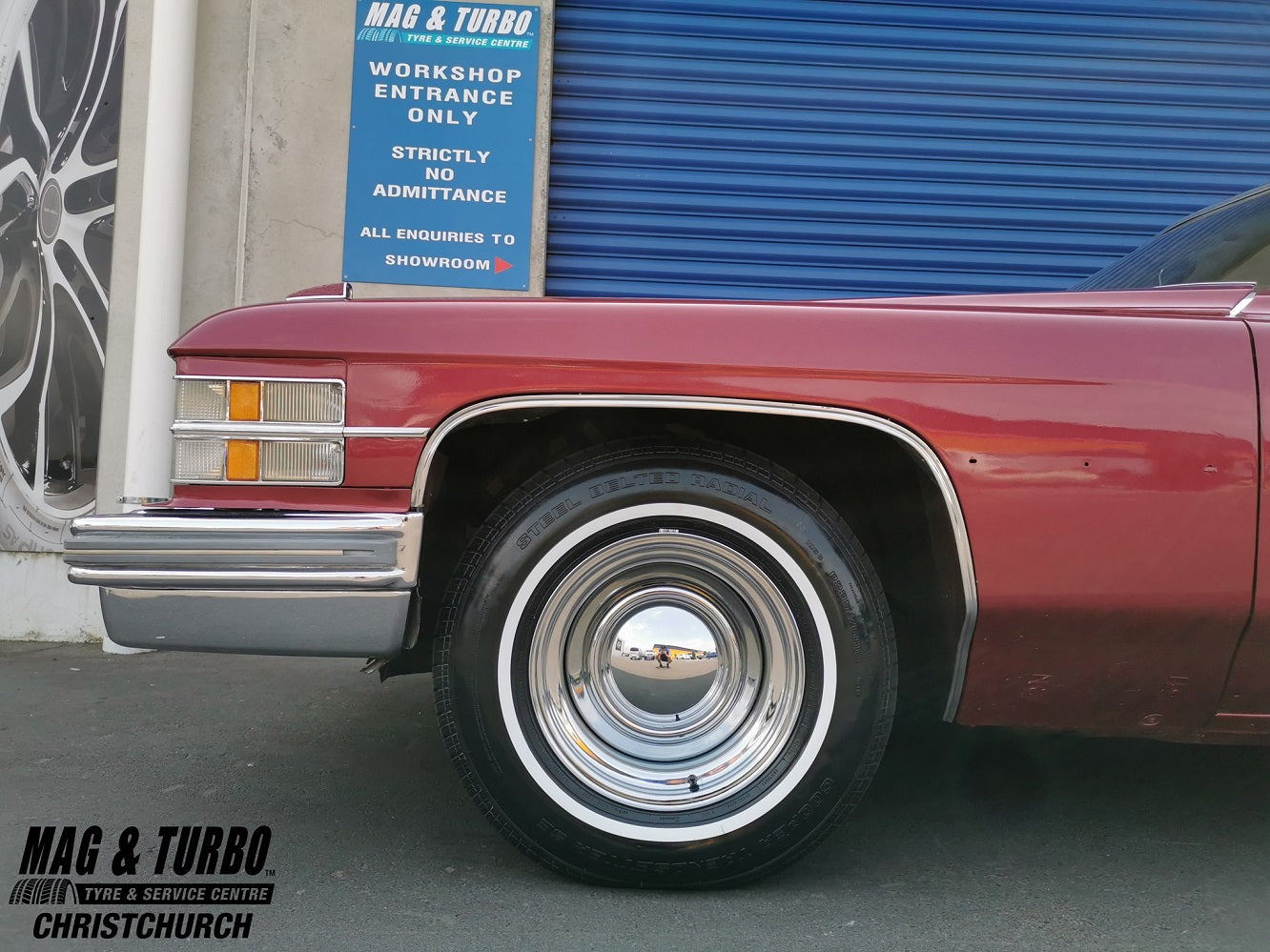Cadillac Coupe DeVille on Cragar Smoothies