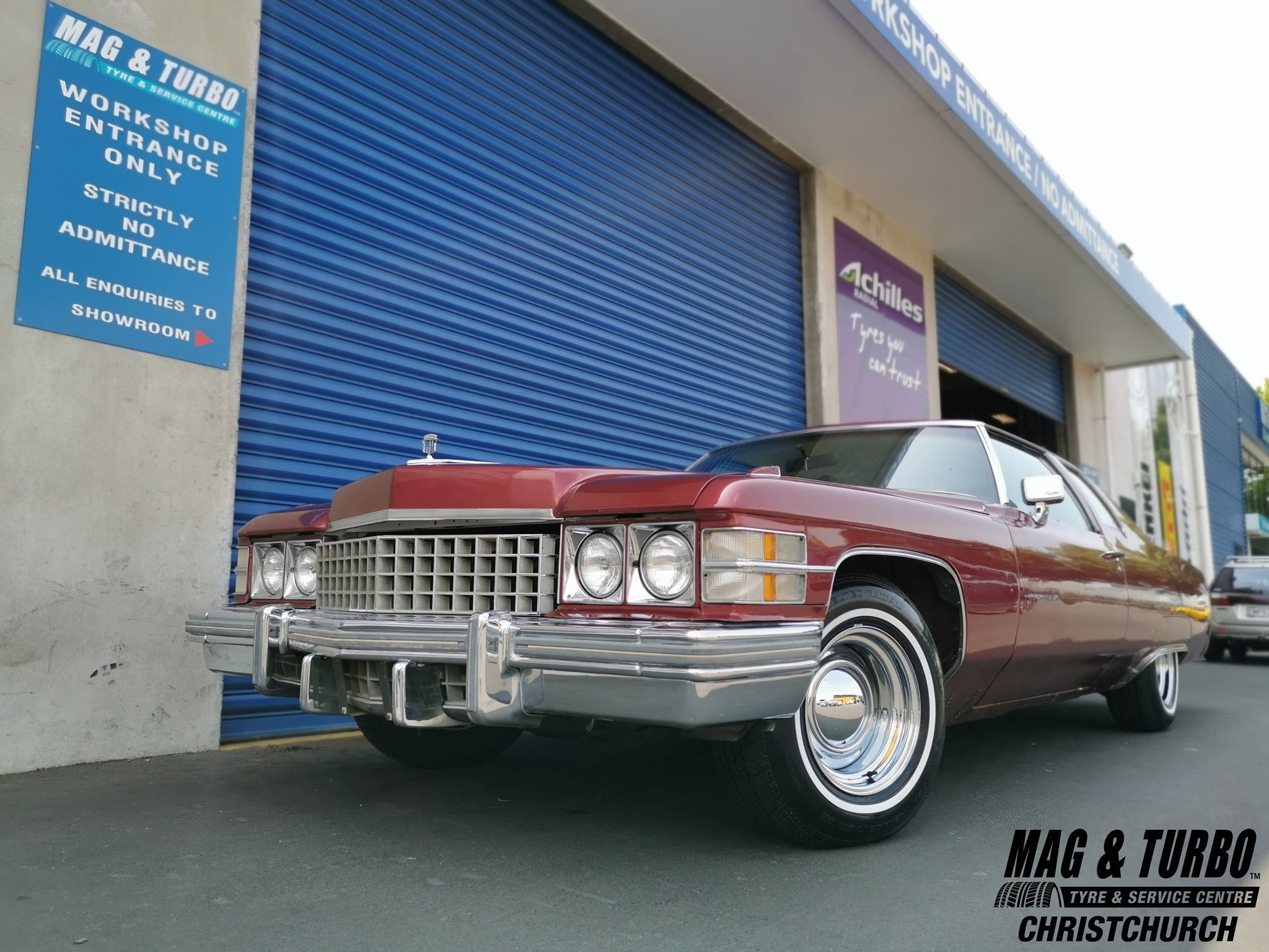 Cadillac Coupe DeVille on Cragar Smoothies