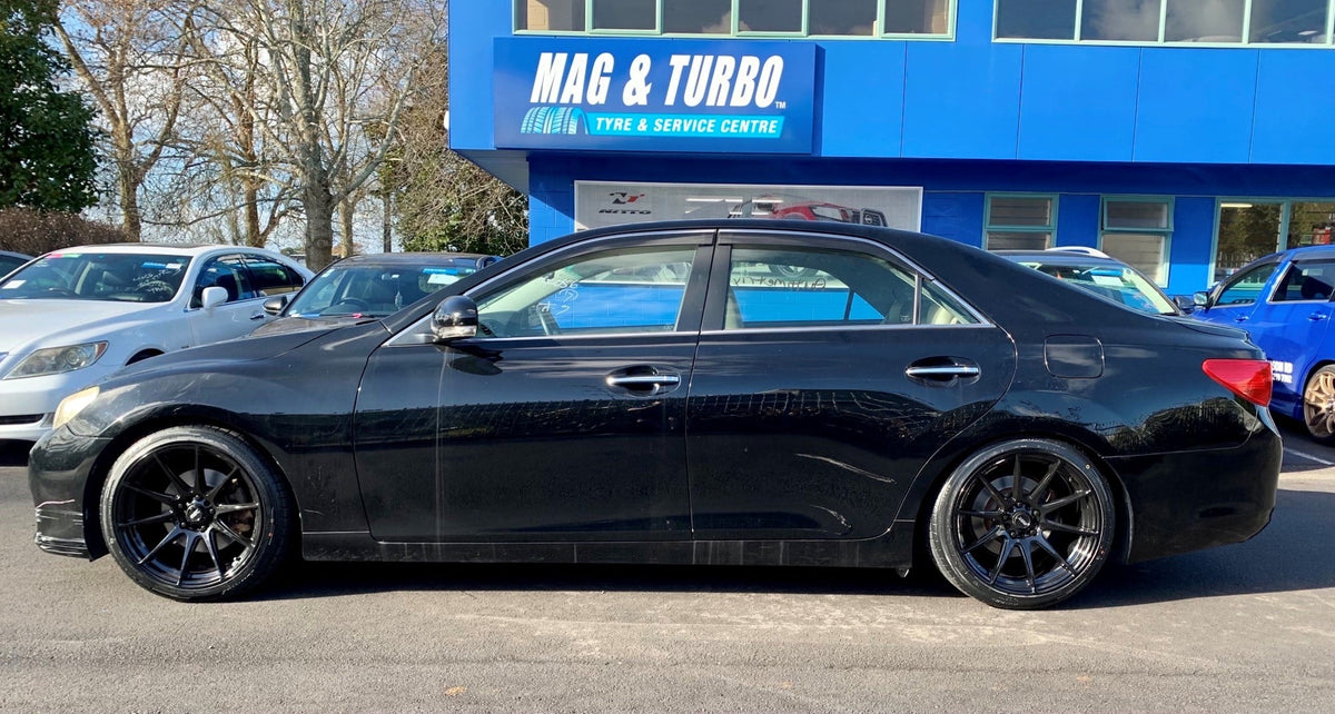 Toyota Mark X on 18 inch BGW Circuit