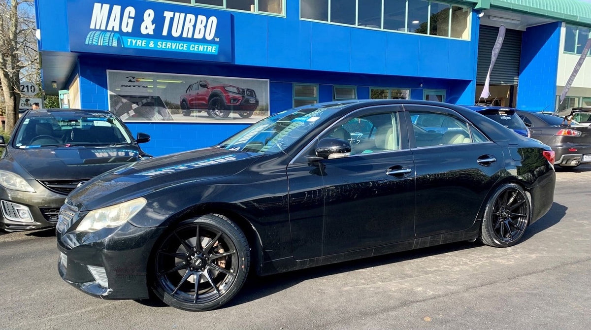 Toyota Mark X on 18 inch BGW Circuit